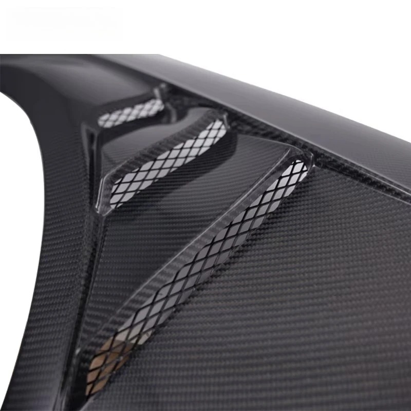 New Vent Style Carbon Fiber Front Fenders for S3 A3 RS3 8V.5 2015-2020 Carbon Fiber Front Side Fenders